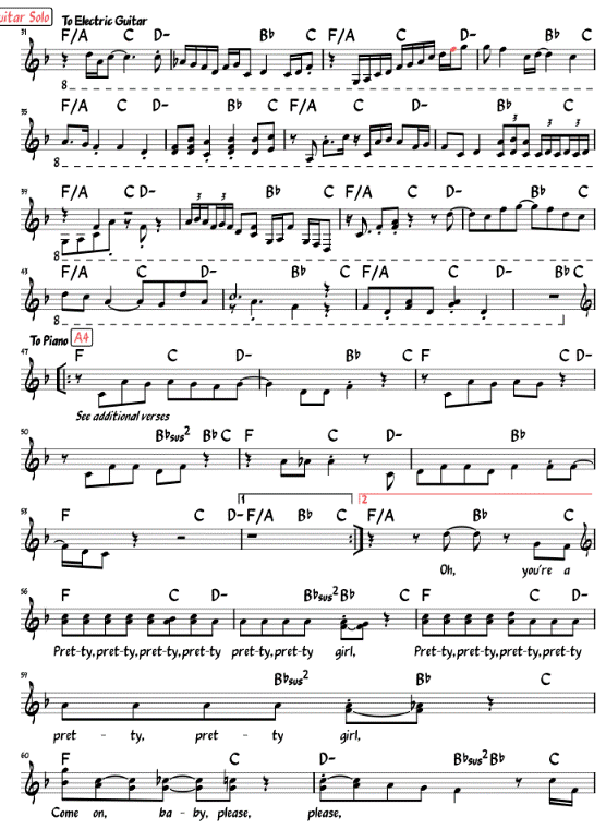 Sheet Music